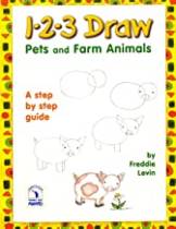 1-2-3 Draw Pets and Farm Animals